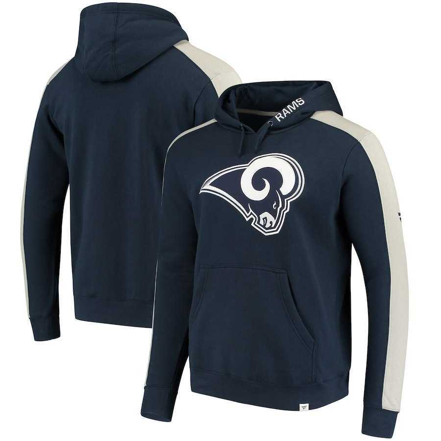 Men's Los Angeles Rams NFL Pro Line by Fanatics Branded Iconic Pullover Hoodie Navy,We sell and wholesale Men's Los Angeles Rams NFL Pro Line by Fanatics Branded Iconic Pullover Hoodie Navy on line form chian!